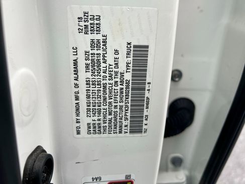 Used 2019 Honda Ridgeline RTL image 34