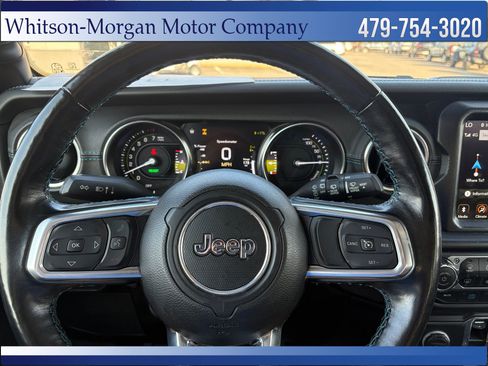 Used 2022 Jeep Wrangler Unlimited Rubicon 4xe w/ Cold Weather Group AWD/4WD image 14