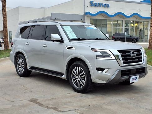 Used 2023 Nissan Armada SL w/ Captain's Chairs Package image 1