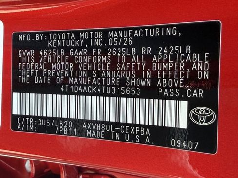 New 2026 Toyota Camry XSE FWD image 29