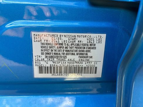 Used 2025 Nissan Sentra SV FWD image 26