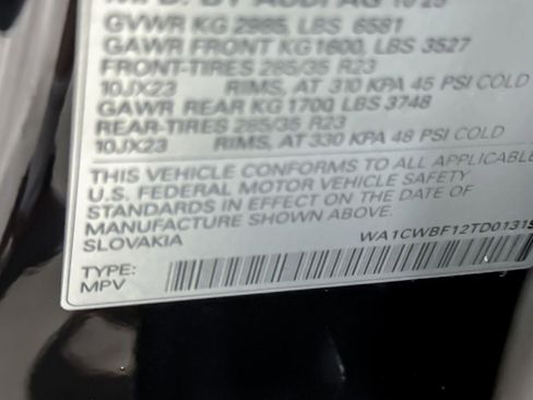 New 2026 Audi SQ8 Prestige image 28