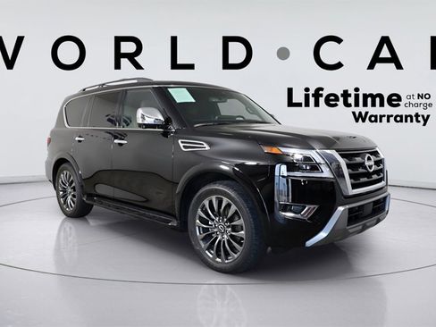 Used 2024 Nissan Armada Platinum w/ Captain's Chairs Package image 1