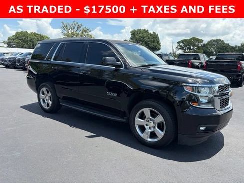 Used 2017 Chevrolet Tahoe LT w/ Texas Edition Package RWD image 1