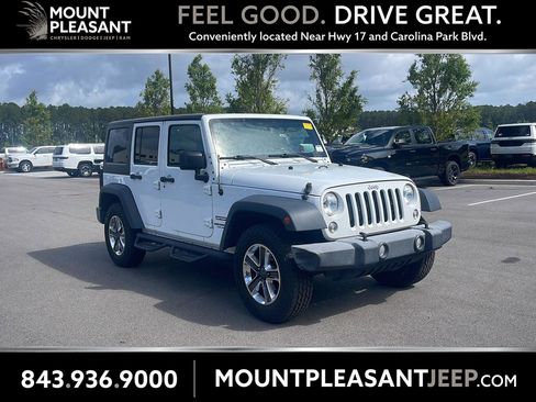 Used 2017 Jeep Wrangler Unlimited Sport w/ Quick Order Package 24S AWD/4WD image 1