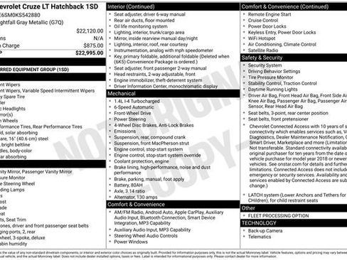 Used 2019 Chevrolet Cruze LT image 5