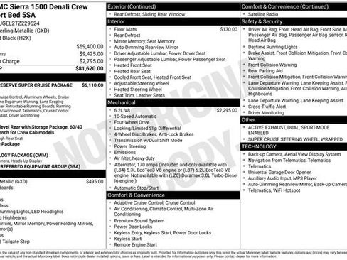 New 2026 GMC Sierra 1500 Denali AWD/4WD image 3