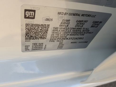 New 2026 Chevrolet Silverado 1500 Custom w/ LPO, Dark Essentials Package image 41