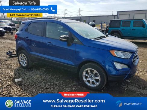 Used 2019 Ford EcoSport SE w/ SE Convenience Package AWD/4WD image 5