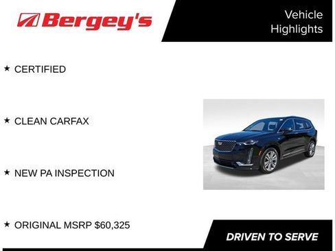 Certified 2024 Cadillac XT6 Premium Luxury w/ LPO, Floor Liner Package AWD/4WD image 4