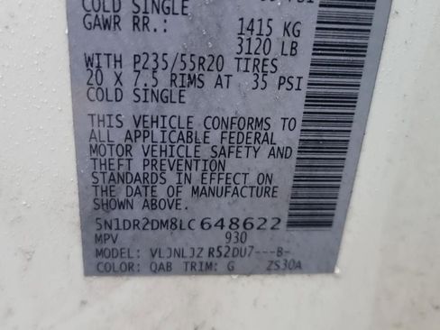 Used 2020 Nissan Pathfinder Platinum image 31