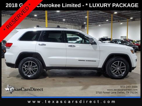 Used 2018 Jeep Grand Cherokee Limited w/ Luxury Group II image 5
