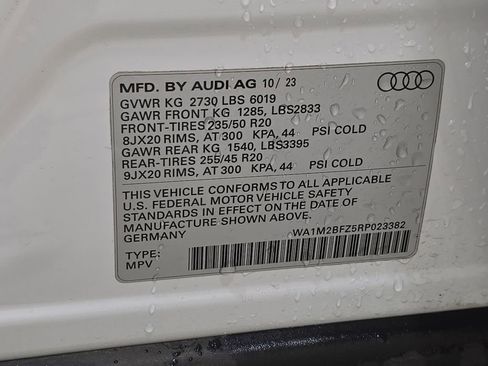 Used 2024 Audi Q4 e-tron Prestige w/ Black Optic Package image 38