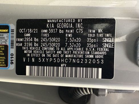 Used 2022 Kia Telluride SX w/ SX Prestige Package image 15