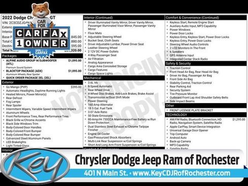 Used 2022 Dodge Challenger GT w/ Blacktop Package image 1