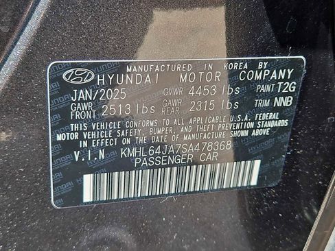 Certified 2025 Hyundai Sonata SEL FWD image 34