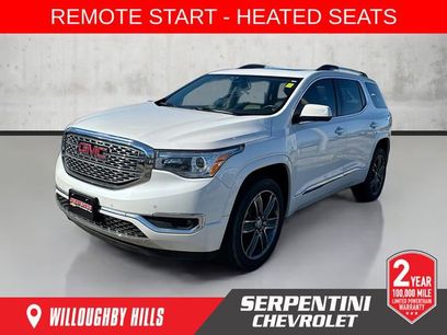 Used 2019 GMC Acadia Denali w/ LPO, Floor Liner Package