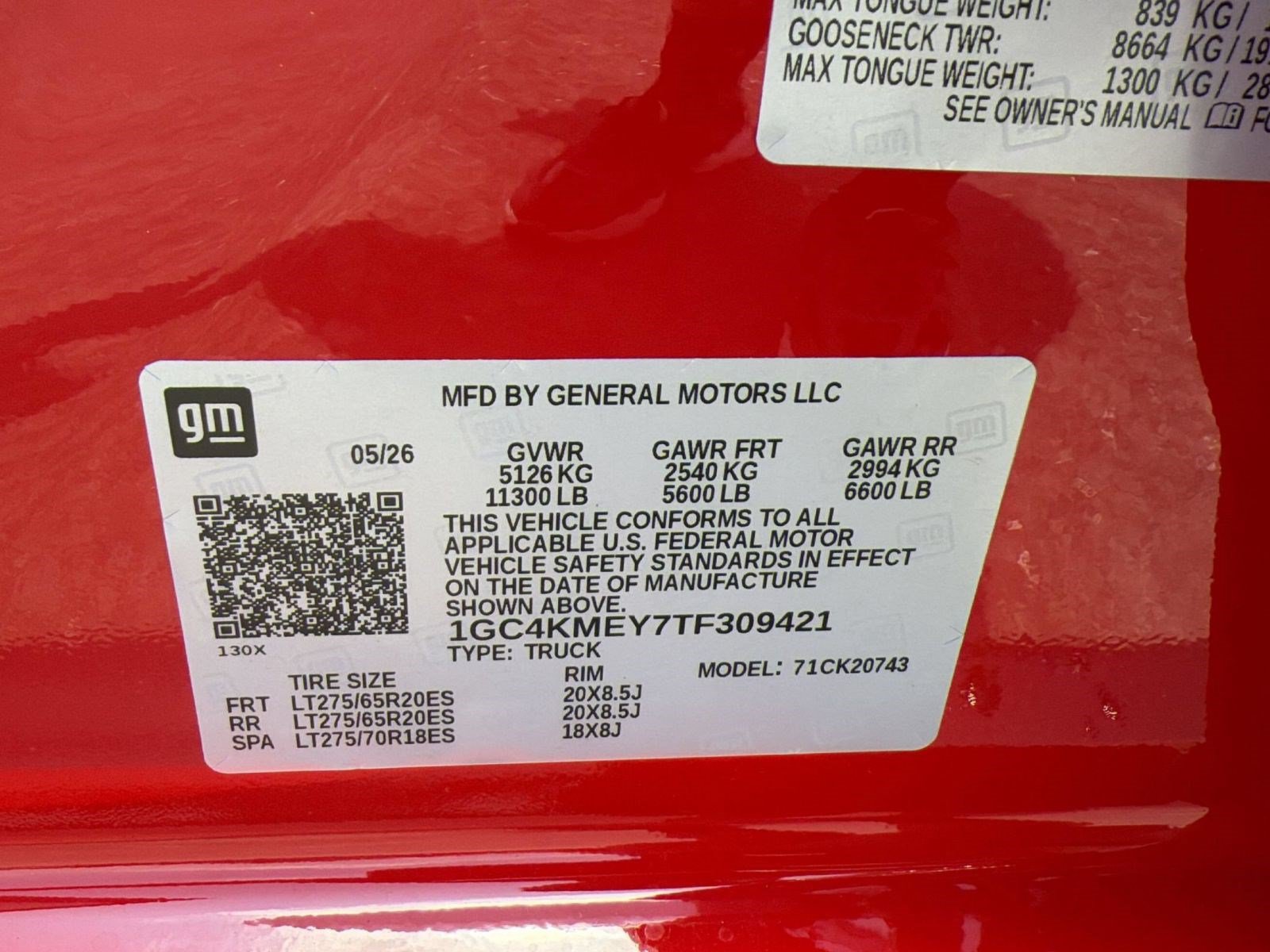 New 2026 Chevrolet Silverado 2500 Custom w/ Custom Value Package AWD/4WD image 20