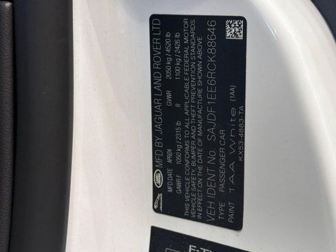 New 2024 Jaguar F-TYPE R-Dynamic RWD image 17