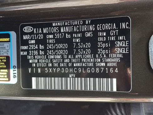 Used 2020 Kia Telluride EX w/ EX Premium Package AWD/4WD image 23