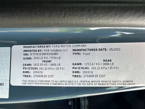 Used 2023 Ford F150 XLT w/ Equipment Group 302A High AWD/4WD image 16