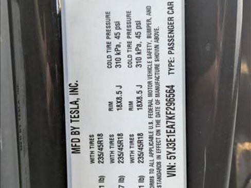 Used 2019 Tesla Model 3 Standard Range Plus image 27