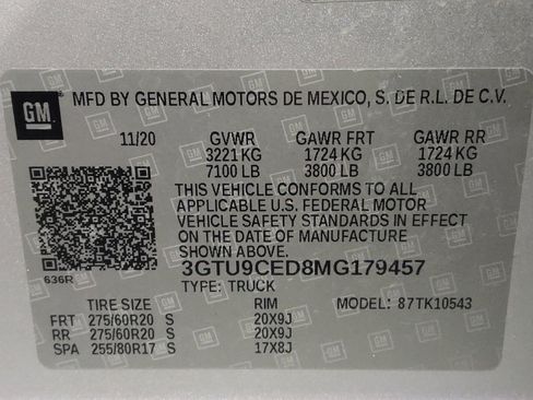 Used 2021 GMC Sierra 1500 Elevation AWD/4WD image 33