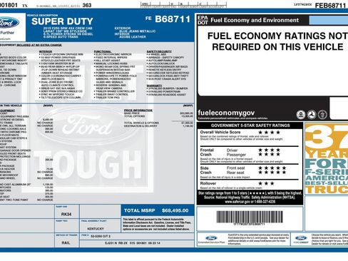 Used 2015 Ford F250 King Ranch w/ King Ranch w/Chrome Package image 29