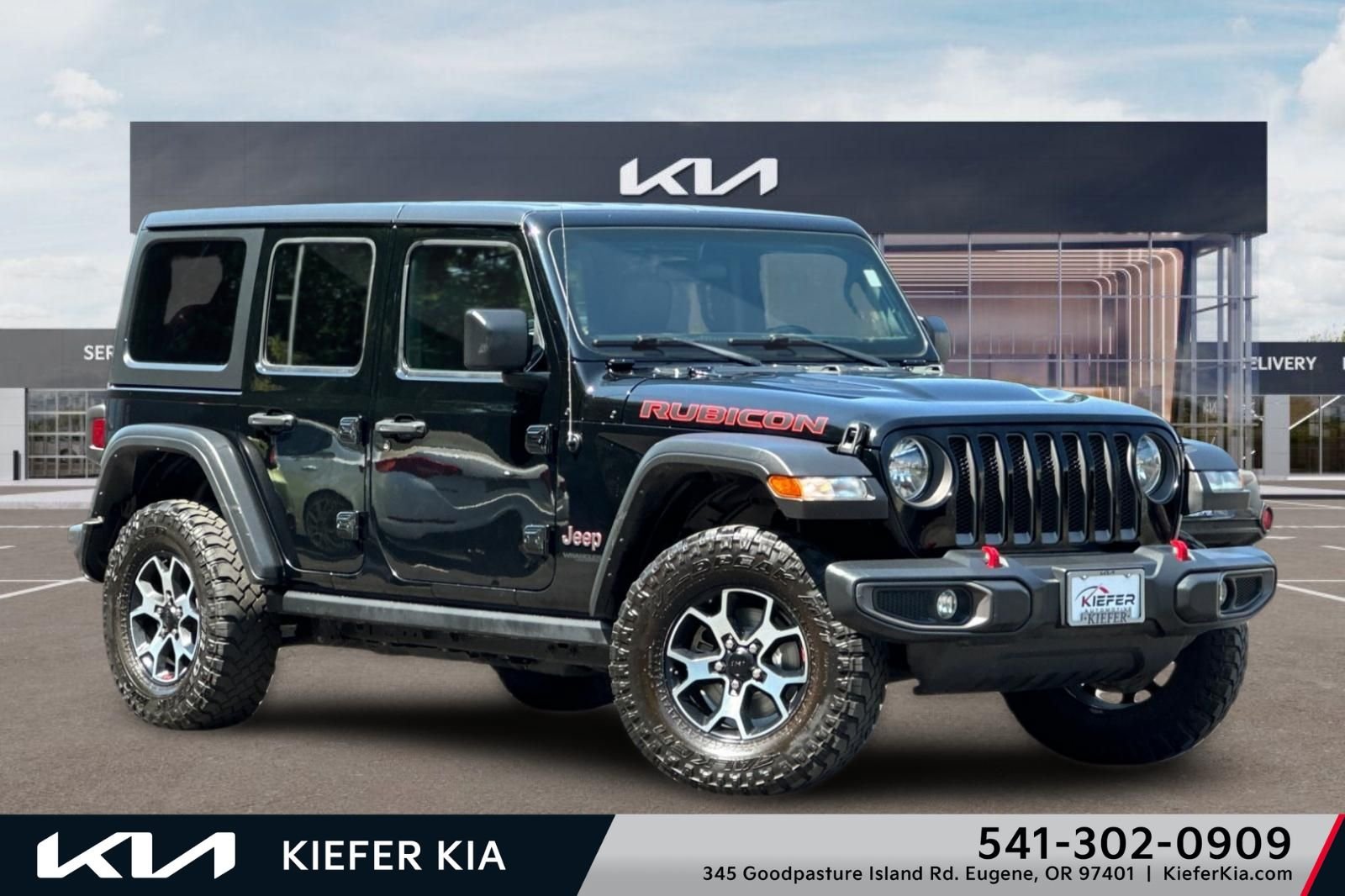 Used 2021 Jeep Wrangler Unlimited Rubicon w/ Cold Weather Group AWD/4WD image 1