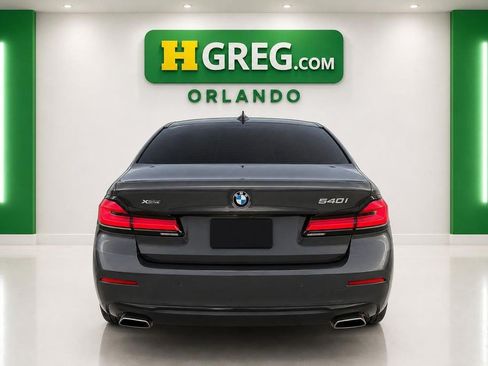 Used 2021 BMW 540i xDrive w/ Premium Package AWD/4WD image 8