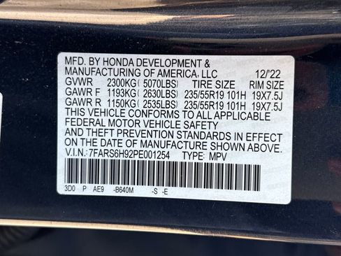 Certified 2023 Honda CR-V Sport Touring image 30