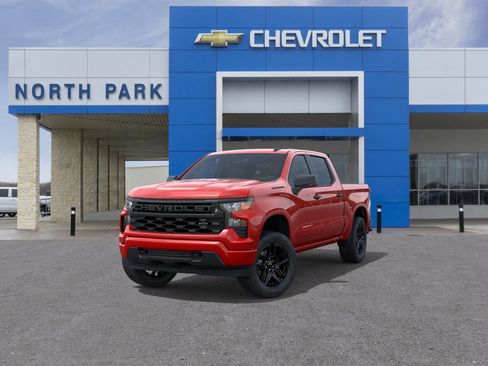 New 2026 Chevrolet Silverado 1500 Custom w/ LPO, Dark Essentials Package RWD image 8