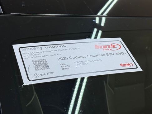 New 2026 Cadillac Escalade ESV Luxury w/ Touring Package image 65