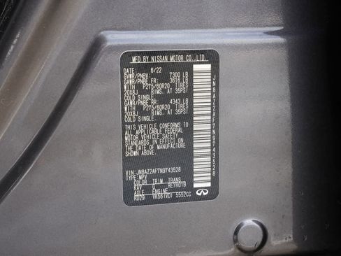 Used 2022 INFINITI QX80 Luxe w/ Cargo Package RWD image 25