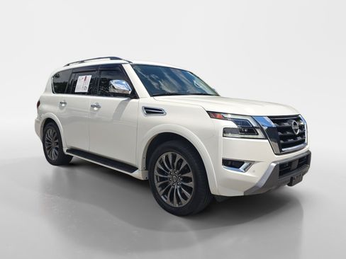 Certified 2024 Nissan Armada Platinum w/ Captain's Chairs Package AWD/4WD image 8