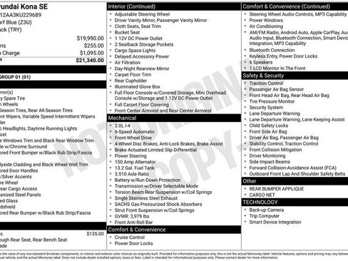 Used 2019 Hyundai Kona SE FWD image 4