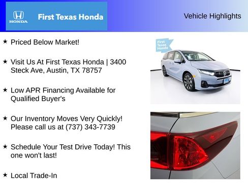 New 2026 Honda Odyssey Elite image 5