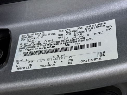Used 2017 Ford F150 XLT RWD image 37