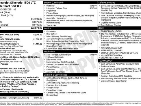 Used 2025 Chevrolet Silverado 1500 LTZ w/ LTZ Premium Package AWD/4WD image 13
