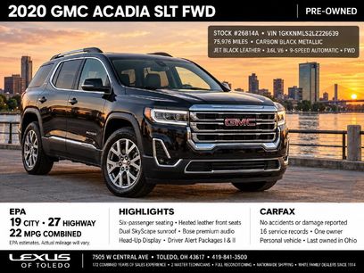 Used 2020 GMC Acadia SLT w/ Driver Alert Package II