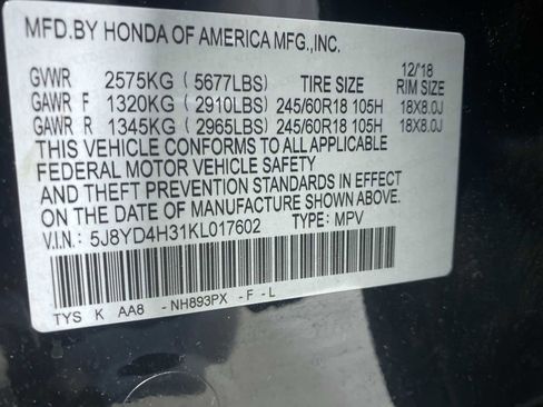 Used 2019 Acura MDX image 21