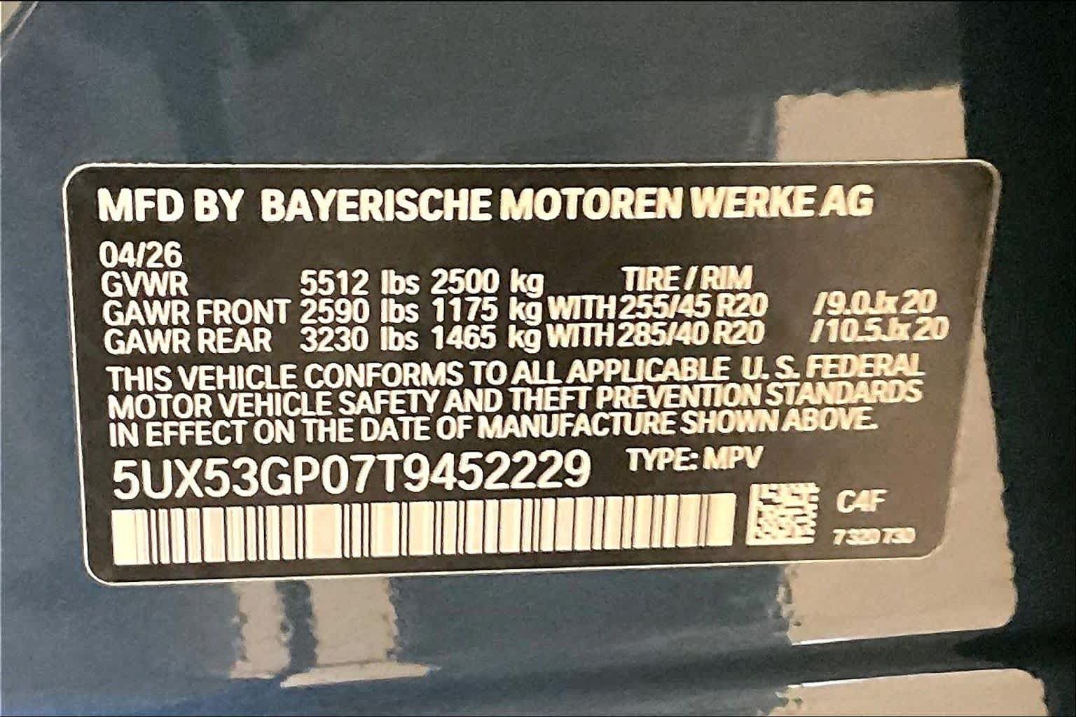 Used 2026 BMW X3 xDrive30i w/ Convenience Package AWD/4WD image 18