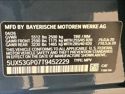 Used 2026 BMW X3 xDrive30i w/ Convenience Package AWD/4WD image 18