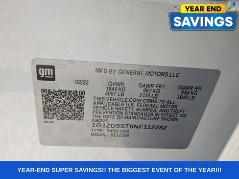 Used 2022 Chevrolet Malibu LT image 19