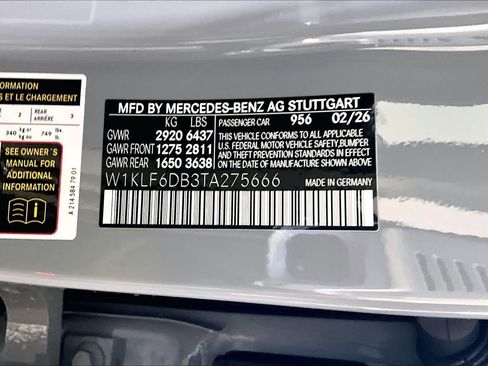 New 2026 Mercedes-Benz E 53 AMG e 4MATIC Sedan image 12