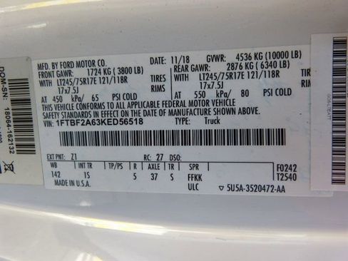 Used 2019 Ford F250 XL w/ Power Equipment Group RWD image 31