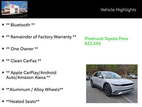 Used 2023 Hyundai Ioniq 5 SE w/ Cargo Package image 7