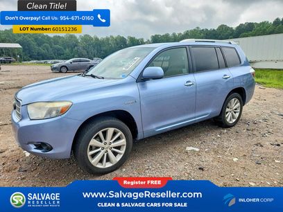 Used 2008 Toyota Highlander 4WD Hybrid w/ Popular Plus Pkg