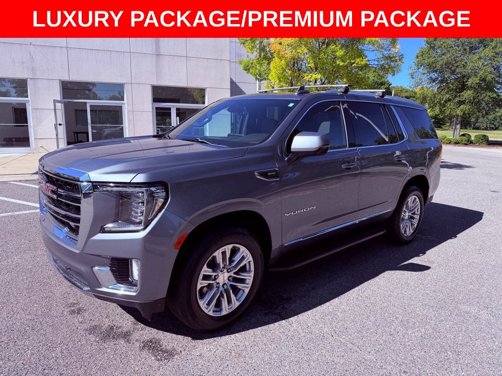 Used 2022 GMC Yukon SLT w/ SLT Premium Package AWD/4WD image 3