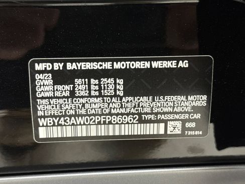 Certified 2023 BMW i4 eDrive35 image 22